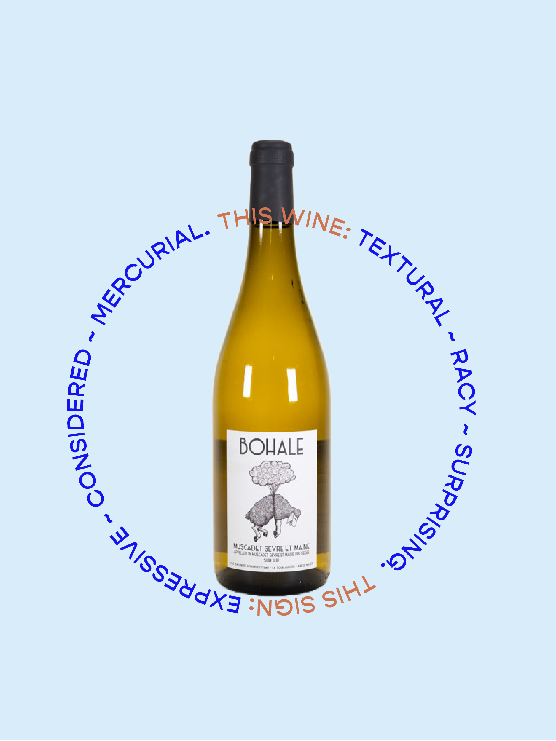 03. Gemini— 2021 DOMAINE DE LA TOURLAUDIERE 'Bohale' Muscadet Sur Lie