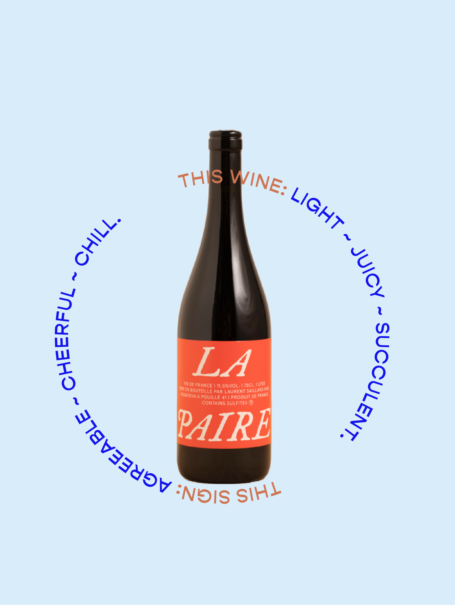 07. Libra— 2021 LAURENT SAILLARD 'La Paire' Gamay/Grolleau